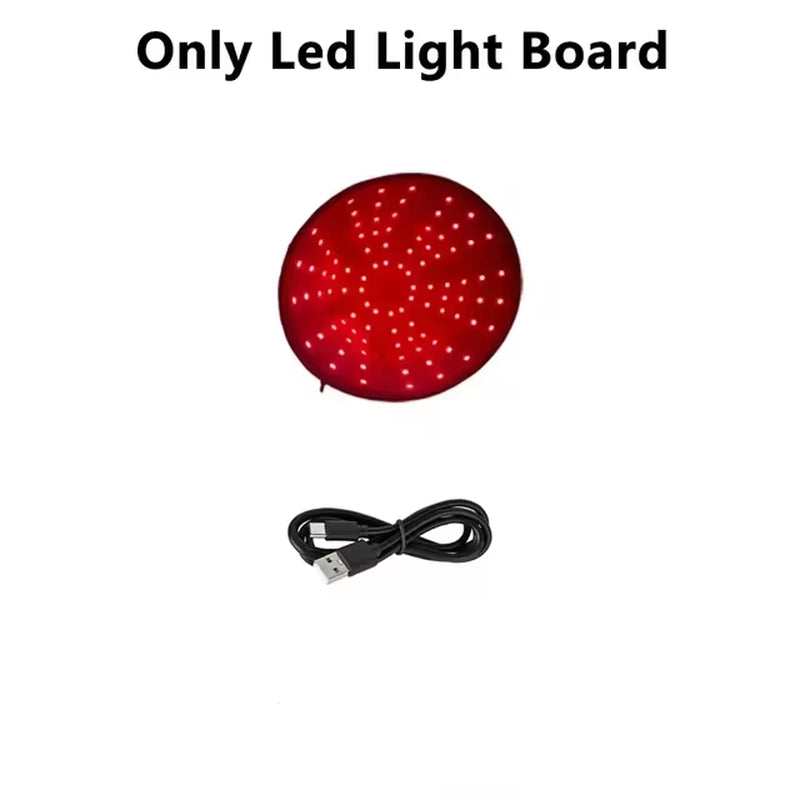 New 96Pcs Infrared Leds 660Nm&850Nm Red Light Therapy Hair Growth Cap for Hair Regrowth anti Hair Loss Relax Scalp Hair Care Hat