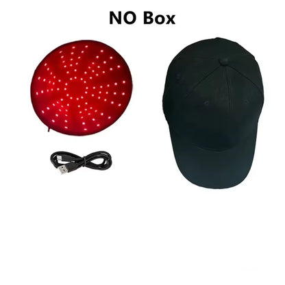 New 96Pcs Infrared Leds 660Nm&850Nm Red Light Therapy Hair Growth Cap for Hair Regrowth anti Hair Loss Relax Scalp Hair Care Hat