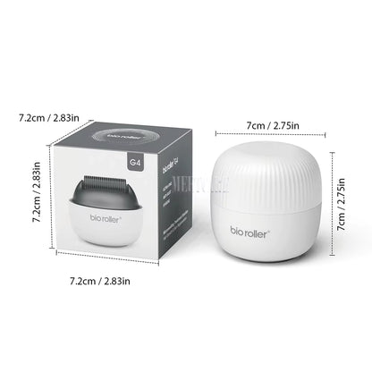 Bio G4 Derma Roller Microneedle 1200Pin Needles for Beard Hair Growth Dermaroller anti Acne Scars Removal Wrinkle Shrink Pores