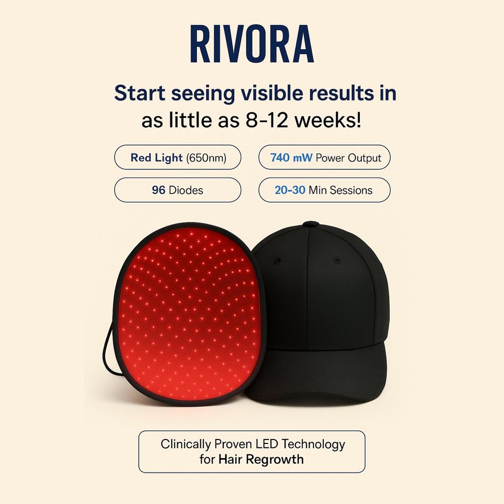 Rivora Red Light Therapy Cap